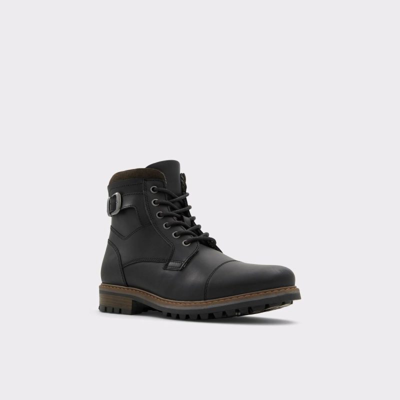 Afiet Black Men's Lace-Up Boots Boots Men Aldo Black - Image 4