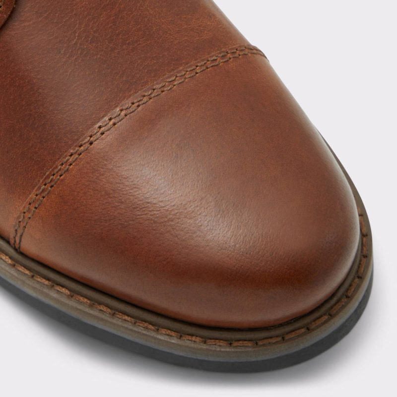 Afiet Cognac Men's Lace-Up Boots Aldo Men Boots Cognac - Image 5