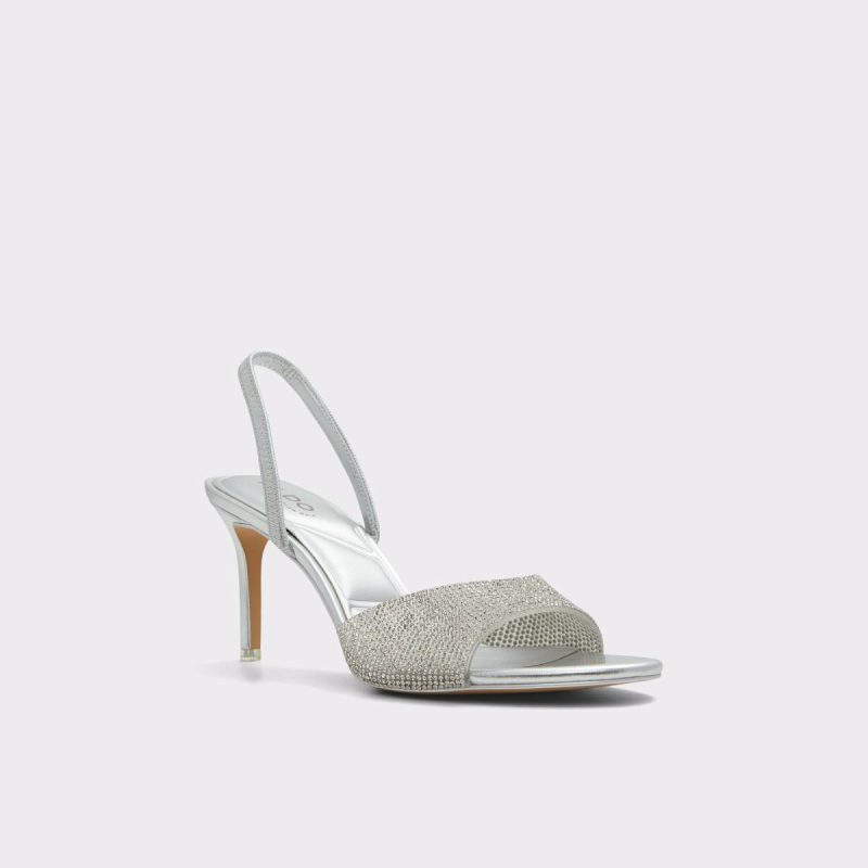 Aitana Silver Women's Heeled Sandals Heels Silver Women Aldo - Image 5