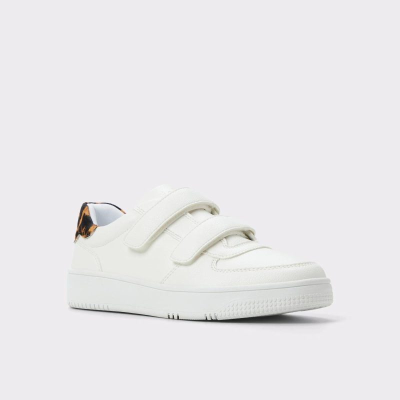 Aldo 24-7Kicks White Combo Women's Low Top Sneakers Sneakers White Combo Women - Image 4