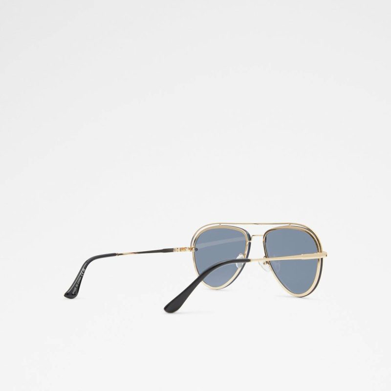 Aldo Areavia Black Men's Aviator Sunglasses Men Black - Image 3