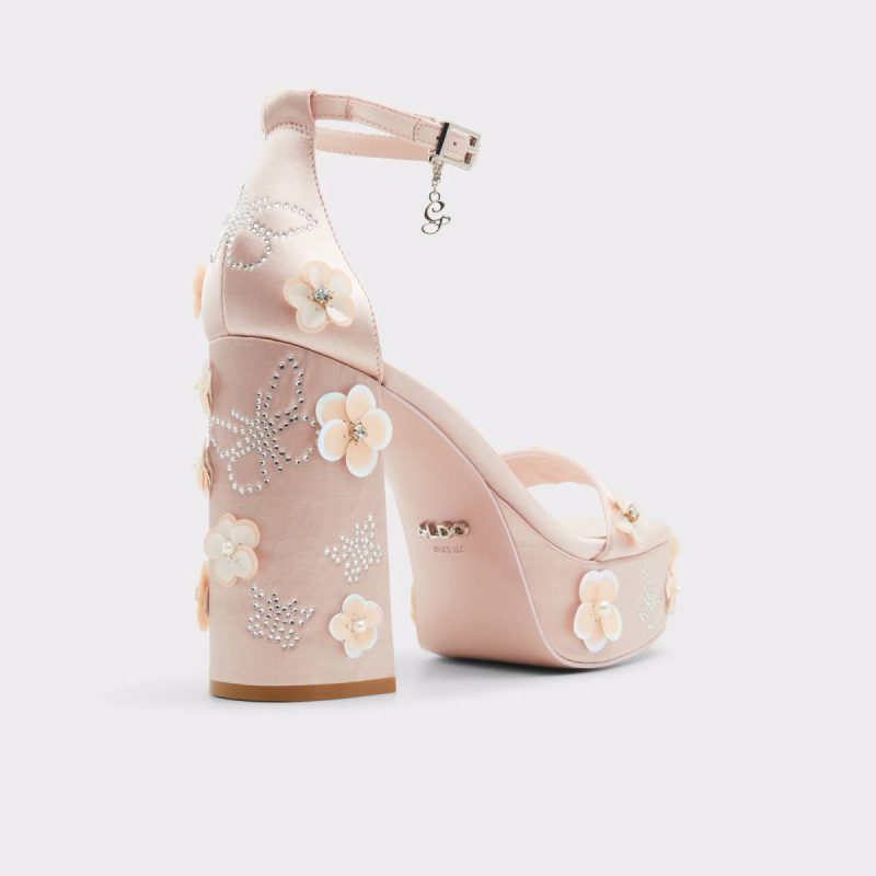 Aldo Beautifical Other Pink Women's Platform Sandals Women Other Pink Sandals - Image 3