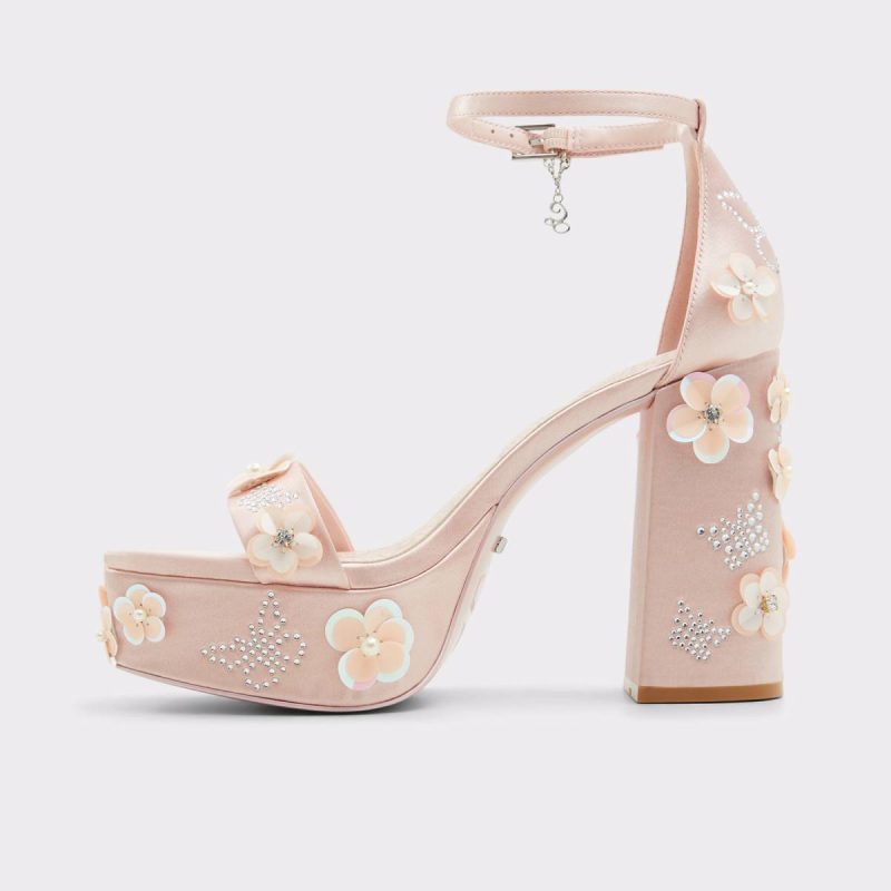 Aldo Beautifical Other Pink Women's Platform Sandals Women Other Pink Sandals - Image 4