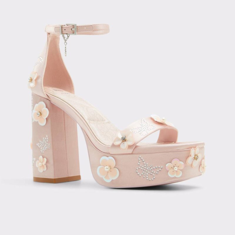 Aldo Beautifical Other Pink Women's Platform Sandals Women Other Pink Sandals - Image 5