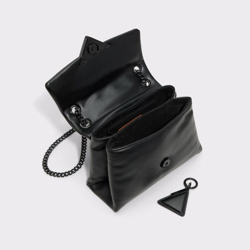 Aldo Black/Black Women Softpuffx Black/Black Women's Crossbody Bags Crossbody Bags - Image 3