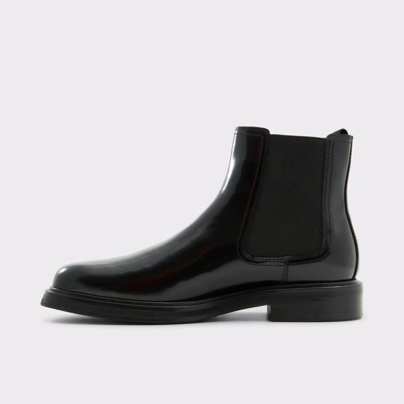 Aldo Black Boots Men Duggal Black Men's Dress Boots - Image 3