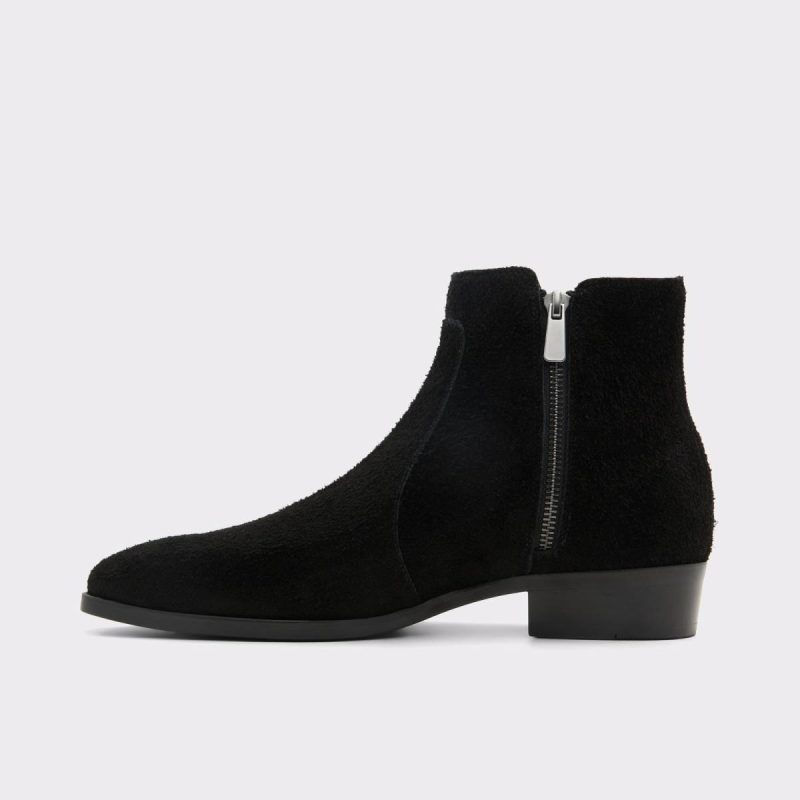 Aldo Black Men Boots Demouro Black Men's Dress Boots - Image 3