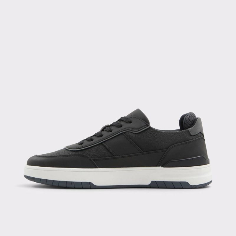 Aldo Black Men Sneakers Creed Black Men's Low Top - Image 3
