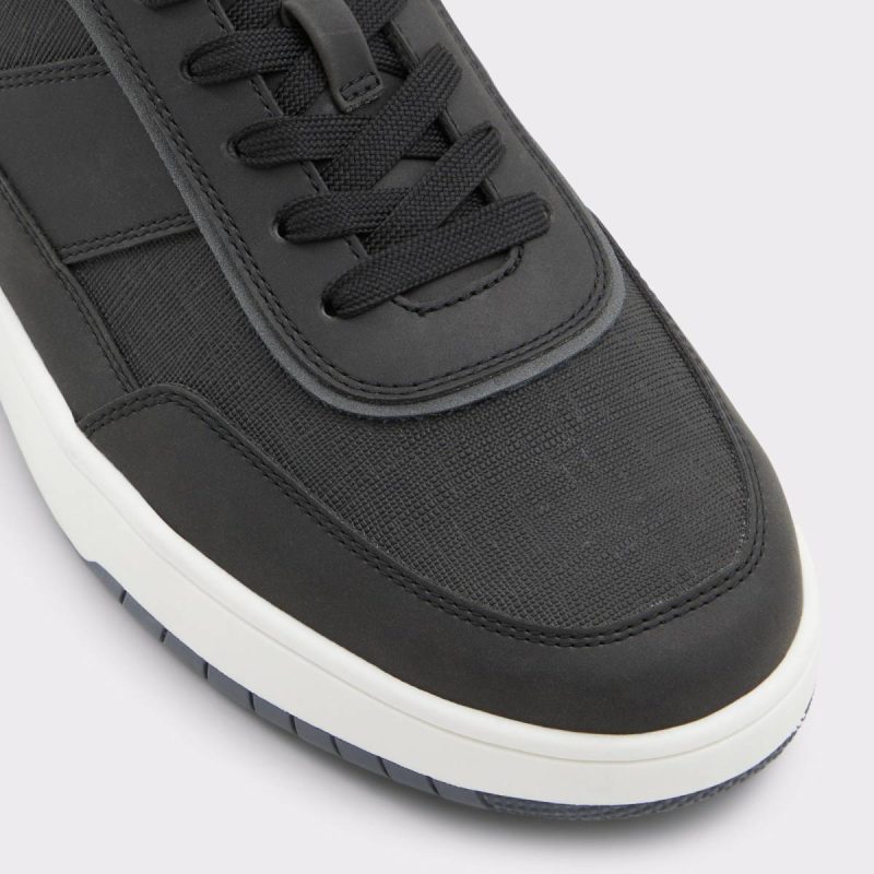 Aldo Black Men Sneakers Creed Black Men's Low Top - Image 5