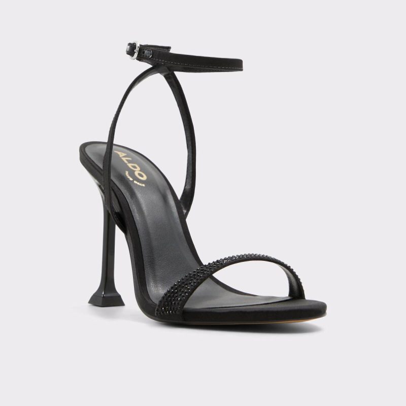 Aldo Black Women Lydala Black Women's Heeled Sandals Heels - Image 4
