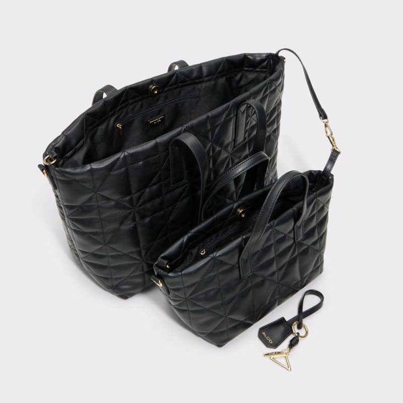 Aldo Black Women Tote & Satchel Bags Everydaybaggx Black Women's Tote & Satchel Bags - Image 3