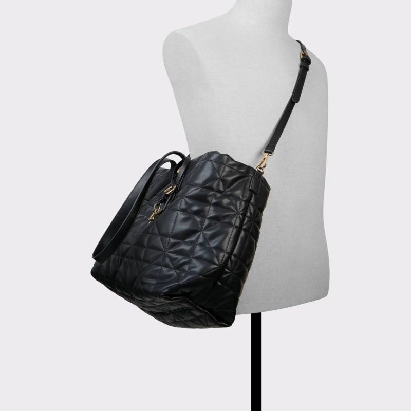 Aldo Black Women Tote & Satchel Bags Everydaybaggx Black Women's Tote & Satchel Bags - Image 4