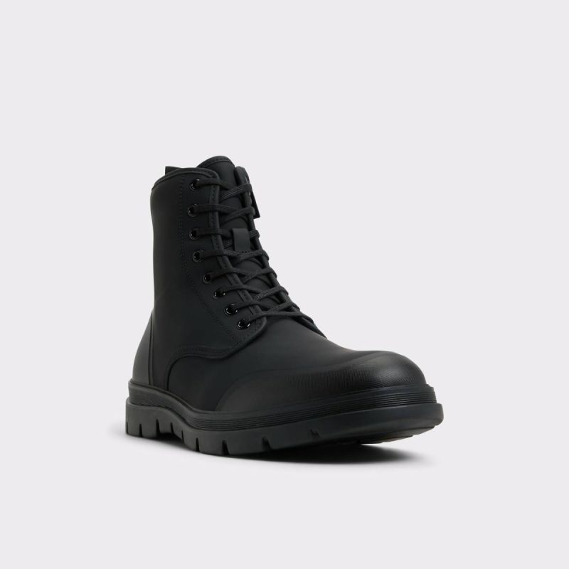 Aldo Boots Cronus Black Men's Lace-Up Boots Black Men - Image 4