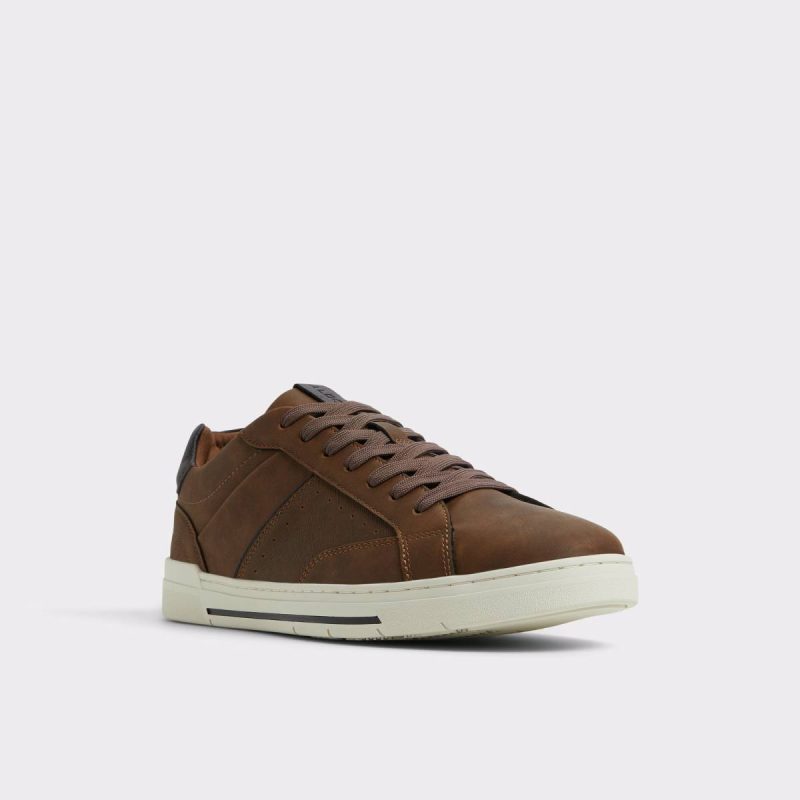 Aldo Brown Men Sneakers Matchpoint Brown Men's Low Top - Image 4