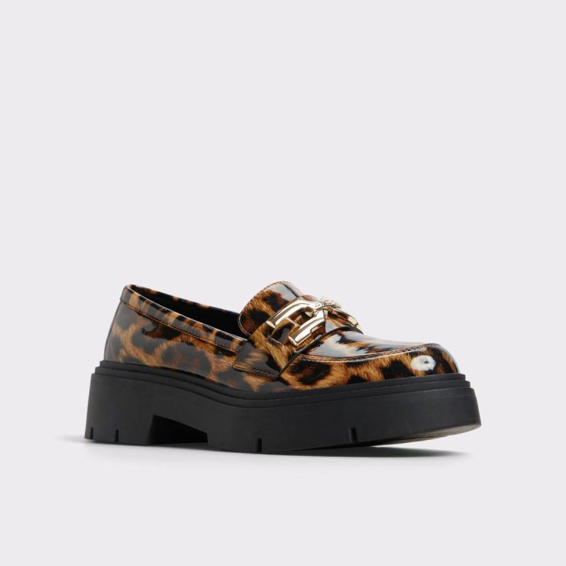 Aldo Brown Multi Women Mazey Brown Multi Women's Loafers & Oxfords Loafers & Oxfords - Image 4