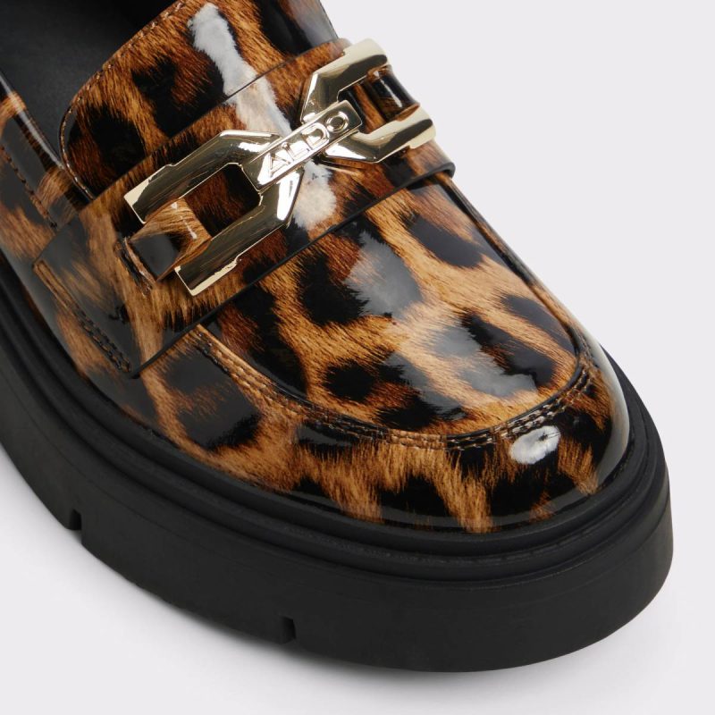Aldo Brown Multi Women Mazey Brown Multi Women's Loafers & Oxfords Loafers & Oxfords - Image 5