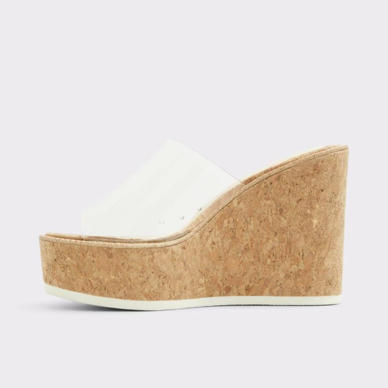 Aldo Clear Heels Midsommar Clear Women's Wedges Women - Image 3