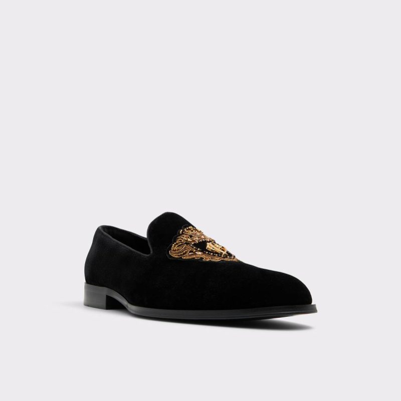 Aldo Crestin Black Men's Dress Shoes Loafers & Slip-Ons Men Black - Image 4