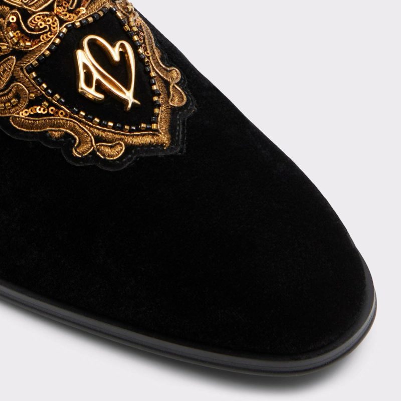 Aldo Crestin Black Men's Dress Shoes Loafers & Slip-Ons Men Black - Image 5