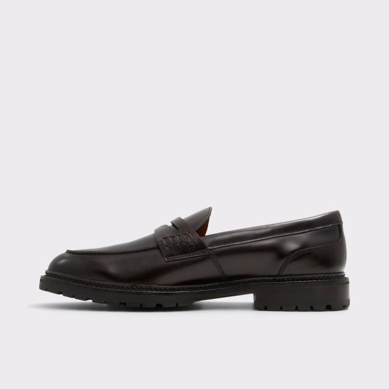 Aldo Dark Brown Aleris Dark Brown Men's Dress Shoes Loafers & Slip-Ons Men - Image 4