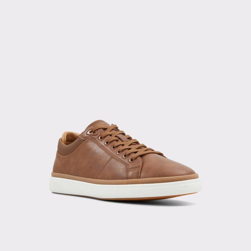 Aldo Finespec Light Brown Men's Low Top Men Light Brown Sneakers - Image 4