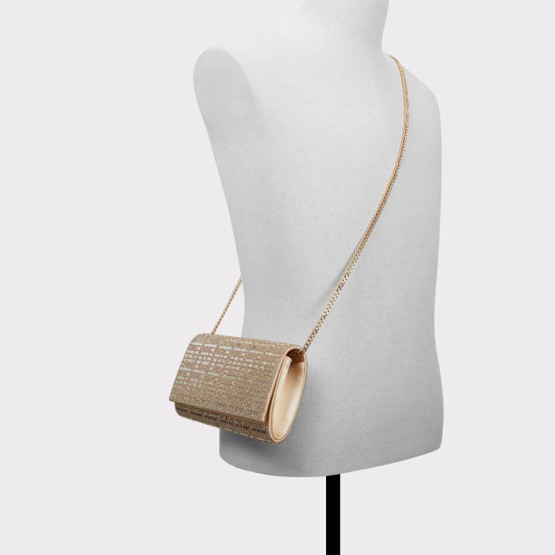 Aldo Gold Women Fahari Gold Women's Clutches & Evening Bags Clutches & Evening Bags - Image 4