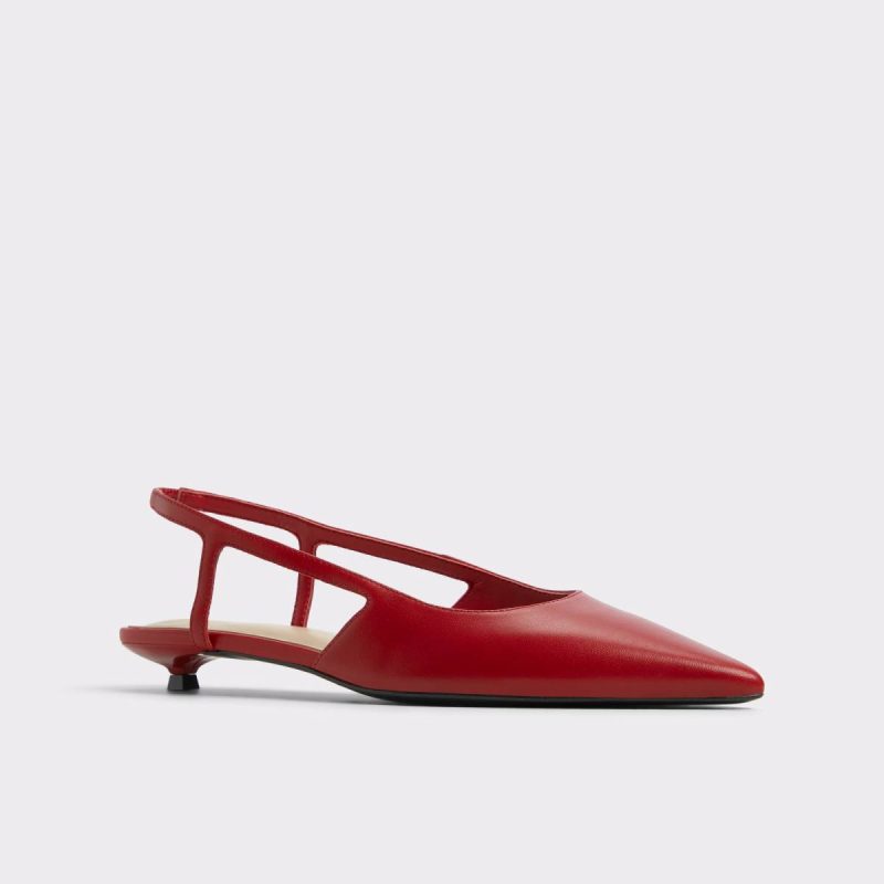 Aldo Hasley Red Women's Slingbacks Women Heels Red - Image 4