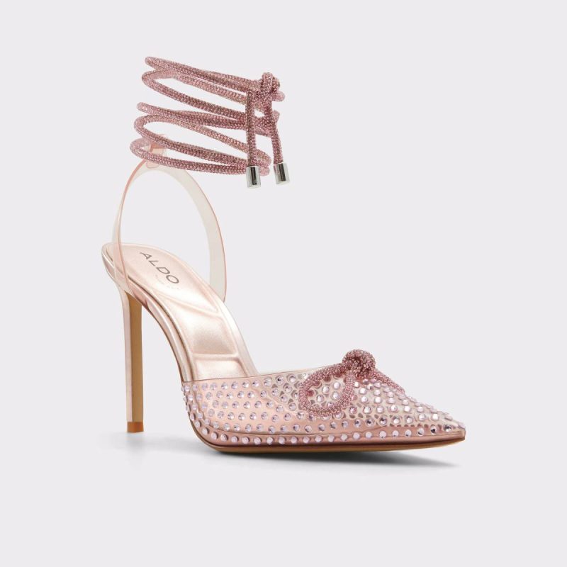 Aldo Heels Pink Women Tenzin Pink Women's Strappy Heels - Image 4