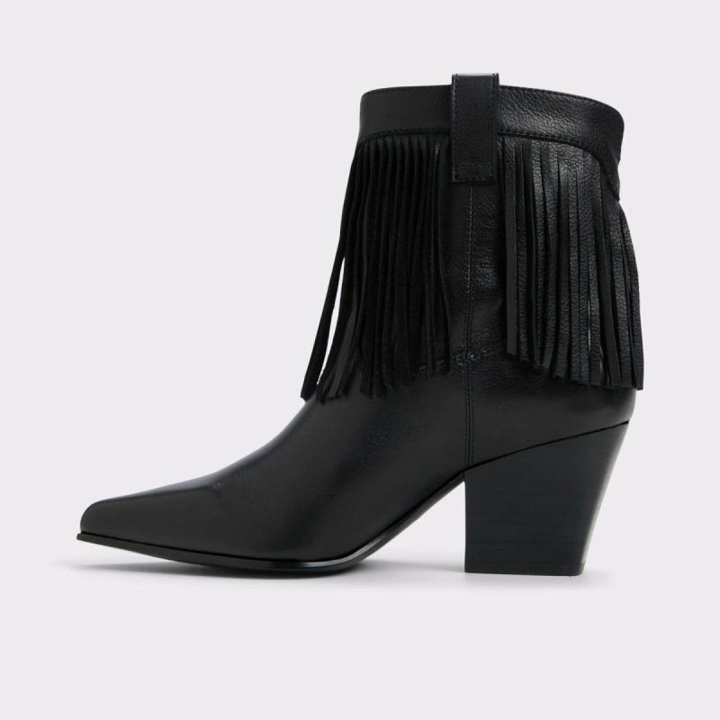 Aldo Jollene Black Women's Western And Cowboy Boots Boots Women Black - Image 3