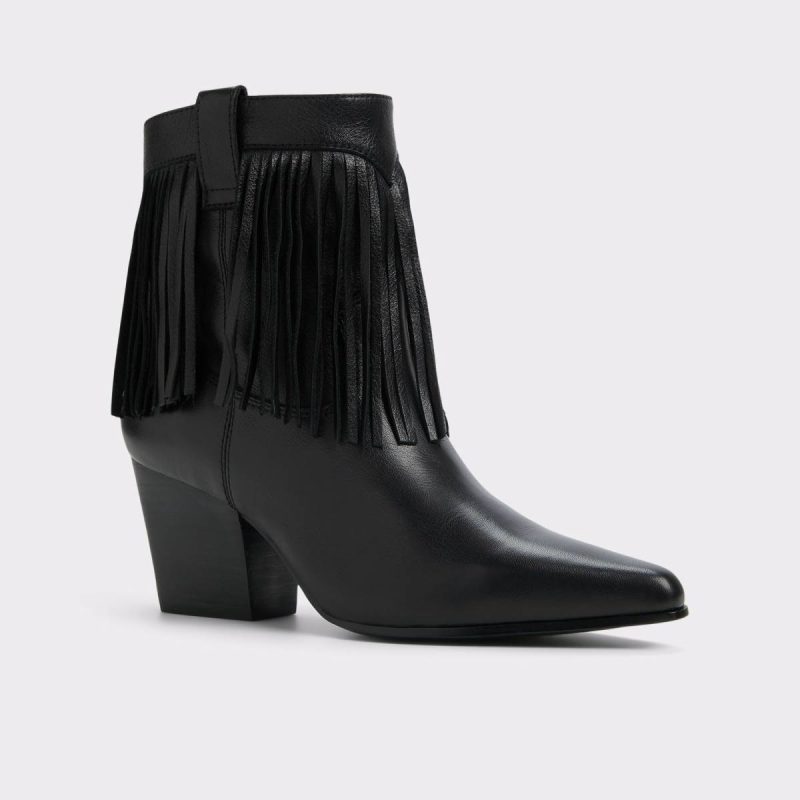 Aldo Jollene Black Women's Western And Cowboy Boots Boots Women Black - Image 4