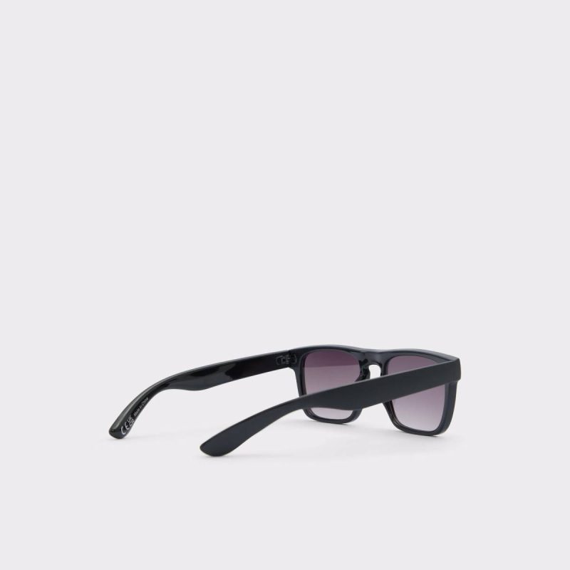 Aldo Legecien Black Men's Square Black Men Sunglasses - Image 3