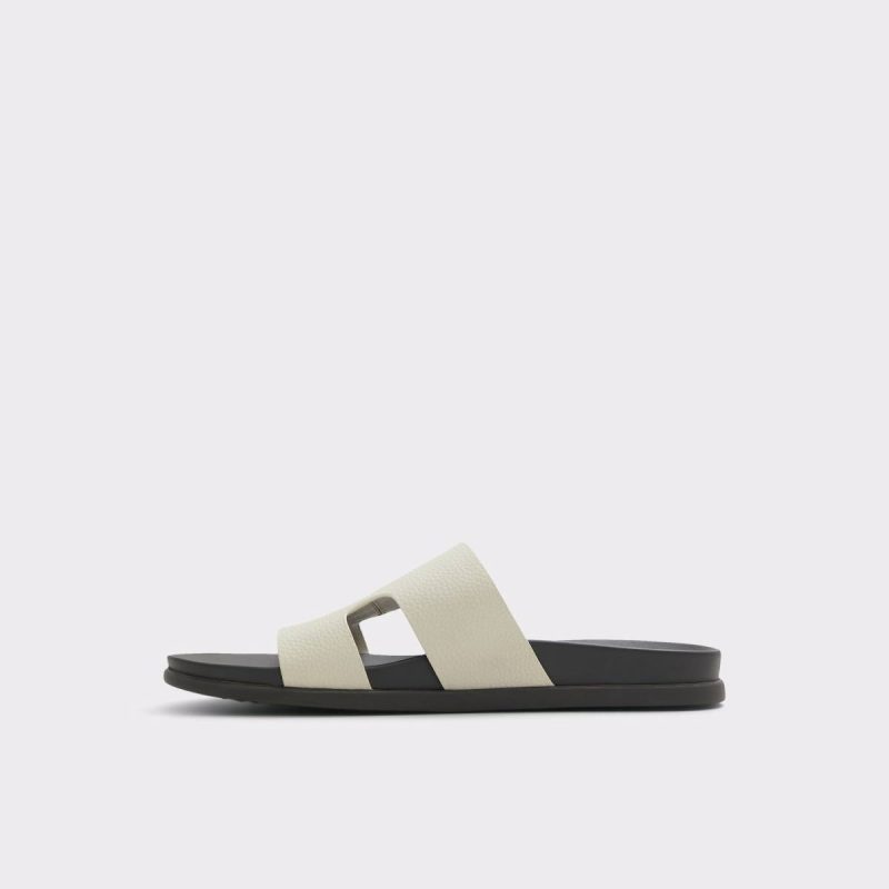 Aldo Light Grey Mondi Light Grey Men's Slides Men Sandals & Slides - Image 3