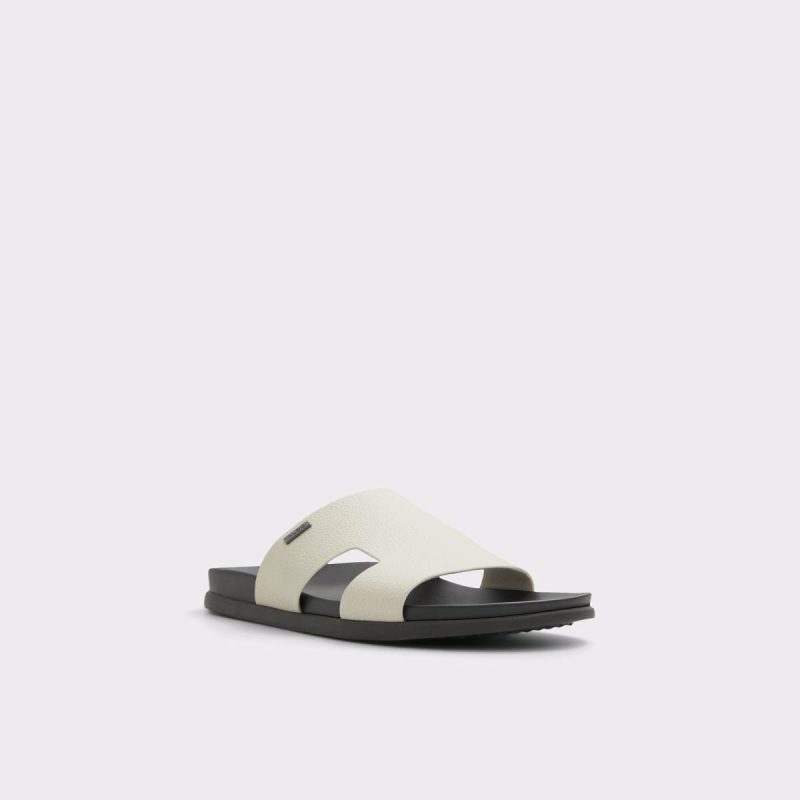 Aldo Light Grey Mondi Light Grey Men's Slides Men Sandals & Slides - Image 4