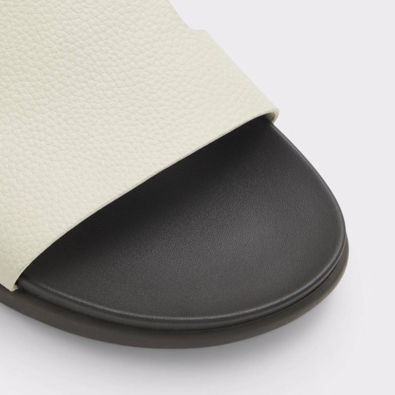 Aldo Light Grey Mondi Light Grey Men's Slides Men Sandals & Slides - Image 5