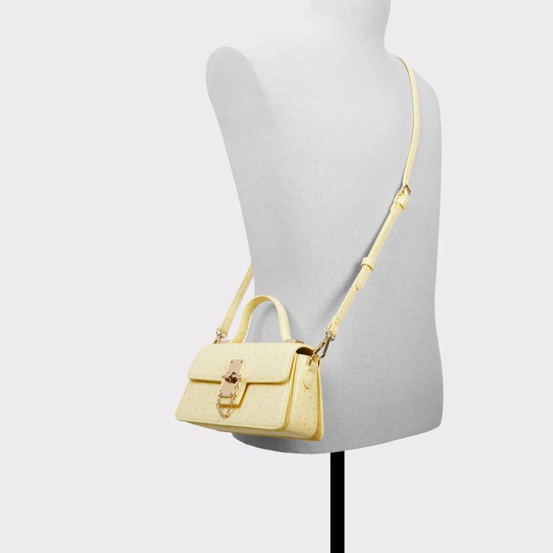 Aldo Light Yellow Top Handle Bags Callunaax Light Yellow Women's Top Handle Bags Women - Image 4