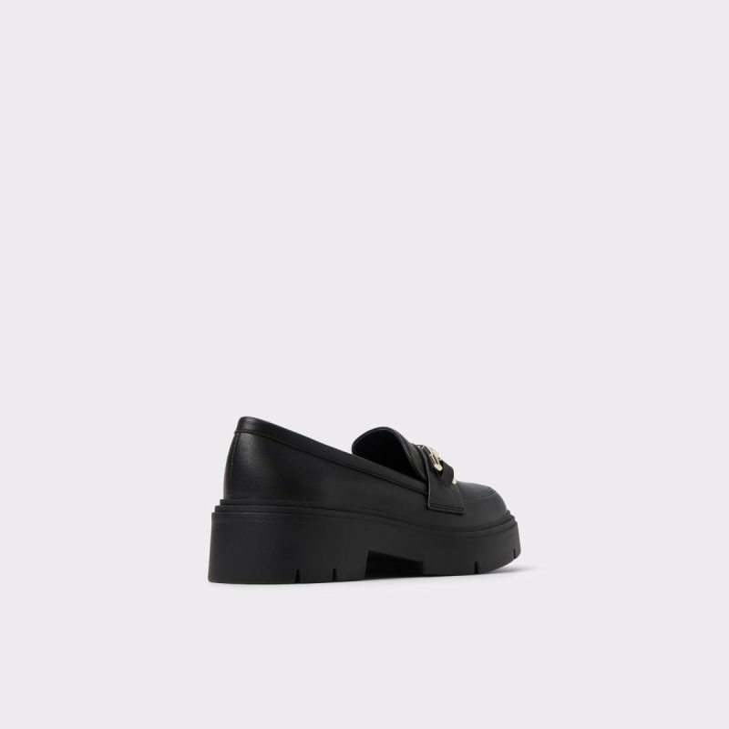 Aldo Loafers & Oxfords Black Synthetic Smooth Mazey Black Synthetic Smooth Women's Loafers & Oxfords Women - Image 4