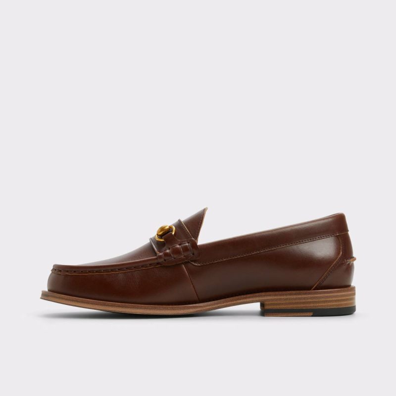 Aldo Loafers & Slip-Ons Medium Brown Men Wildwoodd Medium Brown Men's Dress Shoes - Image 4