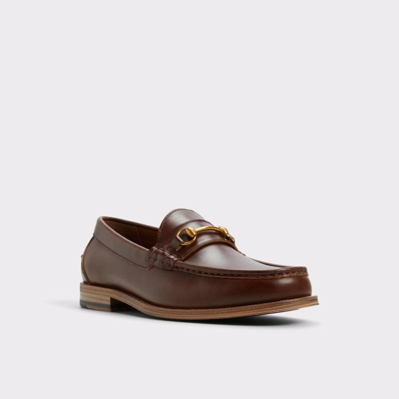 Aldo Loafers & Slip-Ons Medium Brown Men Wildwoodd Medium Brown Men's Dress Shoes - Image 5