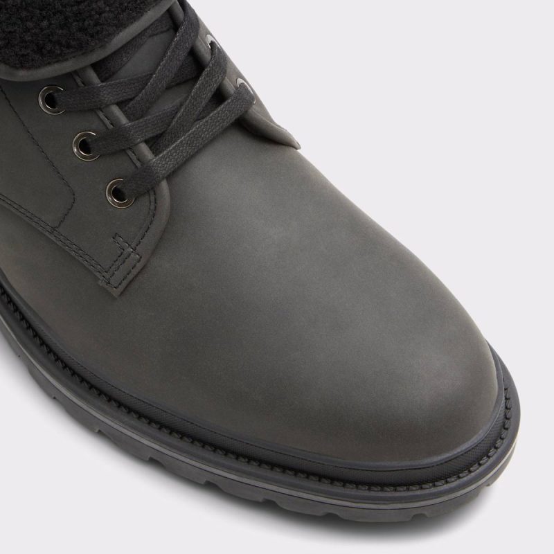 Aldo Men Black Boots Preliand Black Men's Lace-Up Boots - Image 5