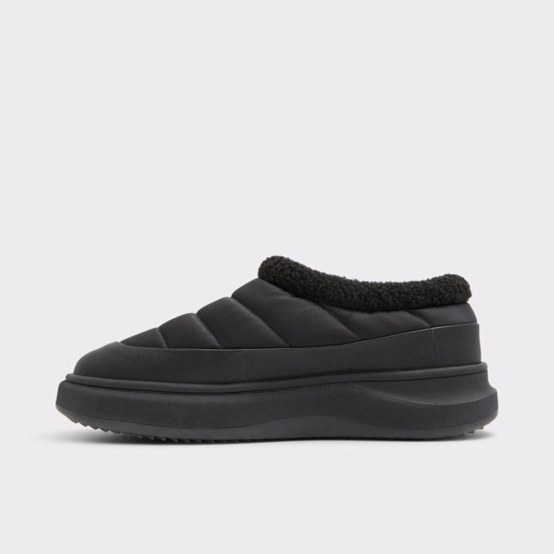 Aldo Men Black Pike Black Men's Slippers And Clogs Sneakers - Image 3