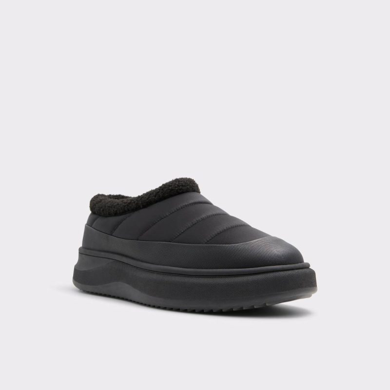 Aldo Men Black Pike Black Men's Slippers And Clogs Sneakers - Image 4