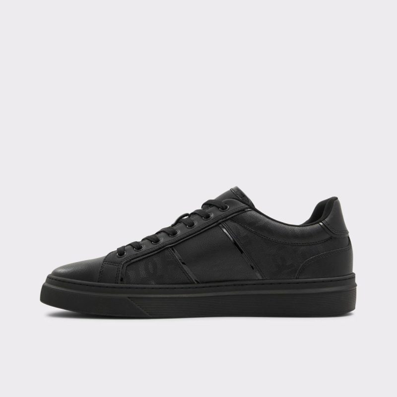 Aldo Men Sneakers Other Black Ccourtline Other Black Men's Low Top - Image 4