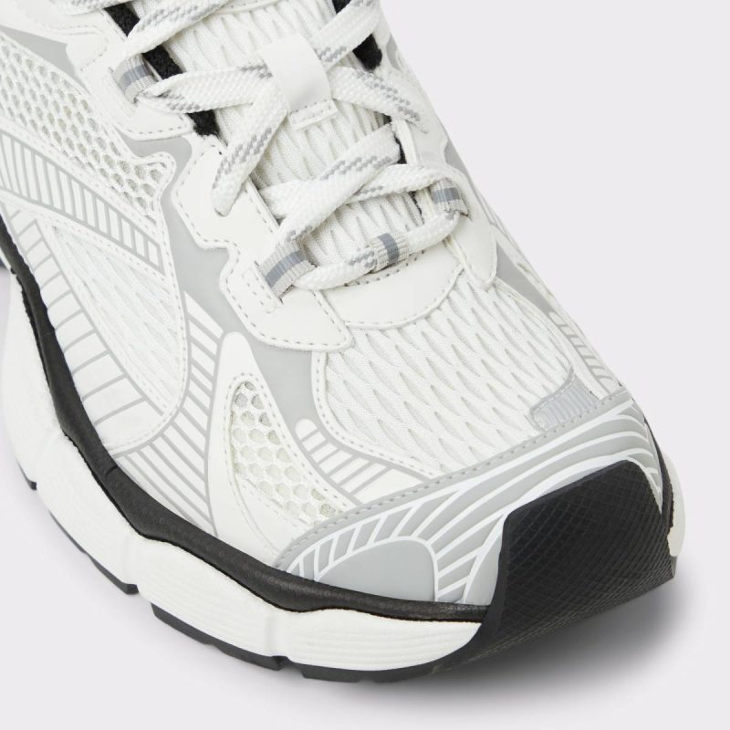 Aldo Men White Jensen White Men's Athletic Sneakers Sneakers - Image 5