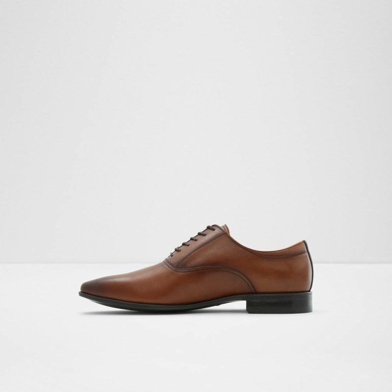 Aldo Nathon Cognac Men's Oxfords & Lace-Ups Men Cognac Oxfords & Lace-Ups - Image 3