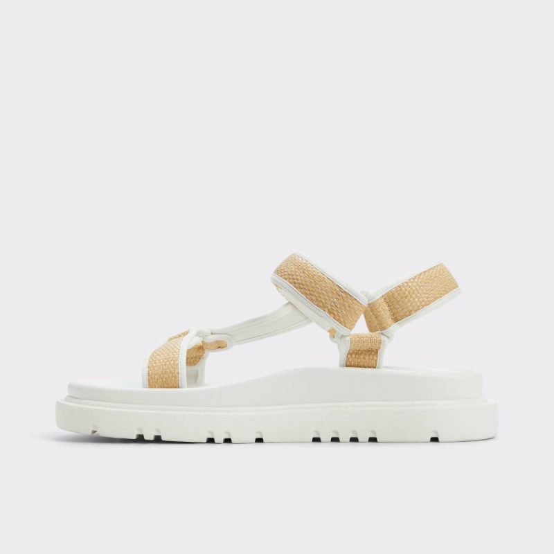 Aldo Natural Oceana Natural Women's Footbed Sandals Sandals Women - Image 3
