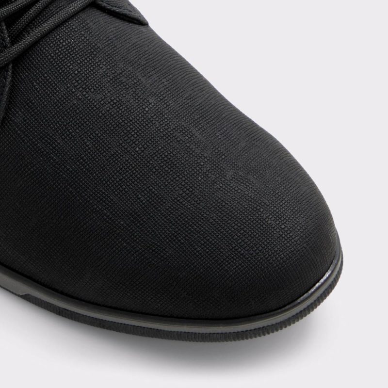 Aldo Open Black Men Heron Open Black Men's Low Top Sneakers - Image 5