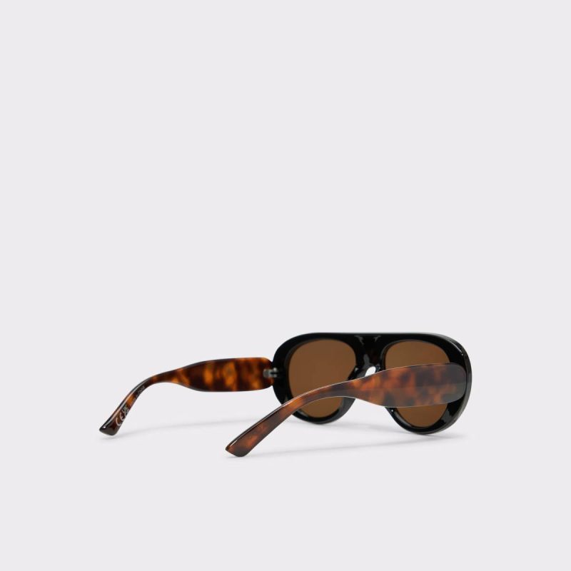 Aldo Other Brown Women Harvveyx Other Brown Women's Round Sunglasses - Image 3