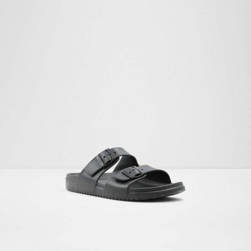 Aldo Sandals & Slides Black Men Hideo Black Men's Slides - Image 4