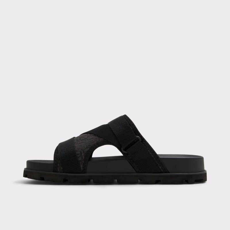 Aldo Sandals & Slides Men Deniels Open Black Men's Slides Open Black - Image 3