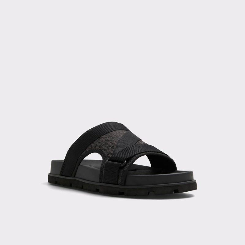Aldo Sandals & Slides Men Deniels Open Black Men's Slides Open Black - Image 4